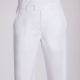 pantalón unisex goma posterior tejido sostenible blanco norvil crisan