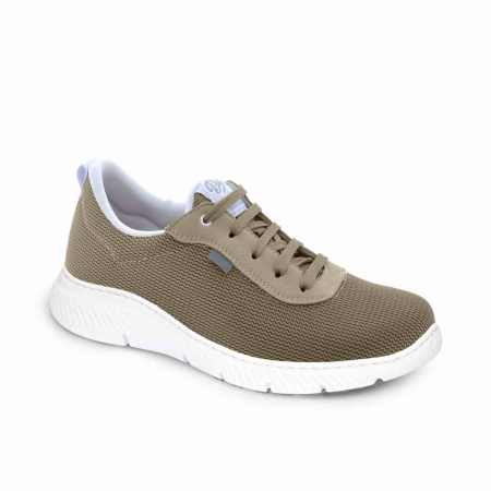 Zapatillas de trabajo beige Seul Dian Crisan